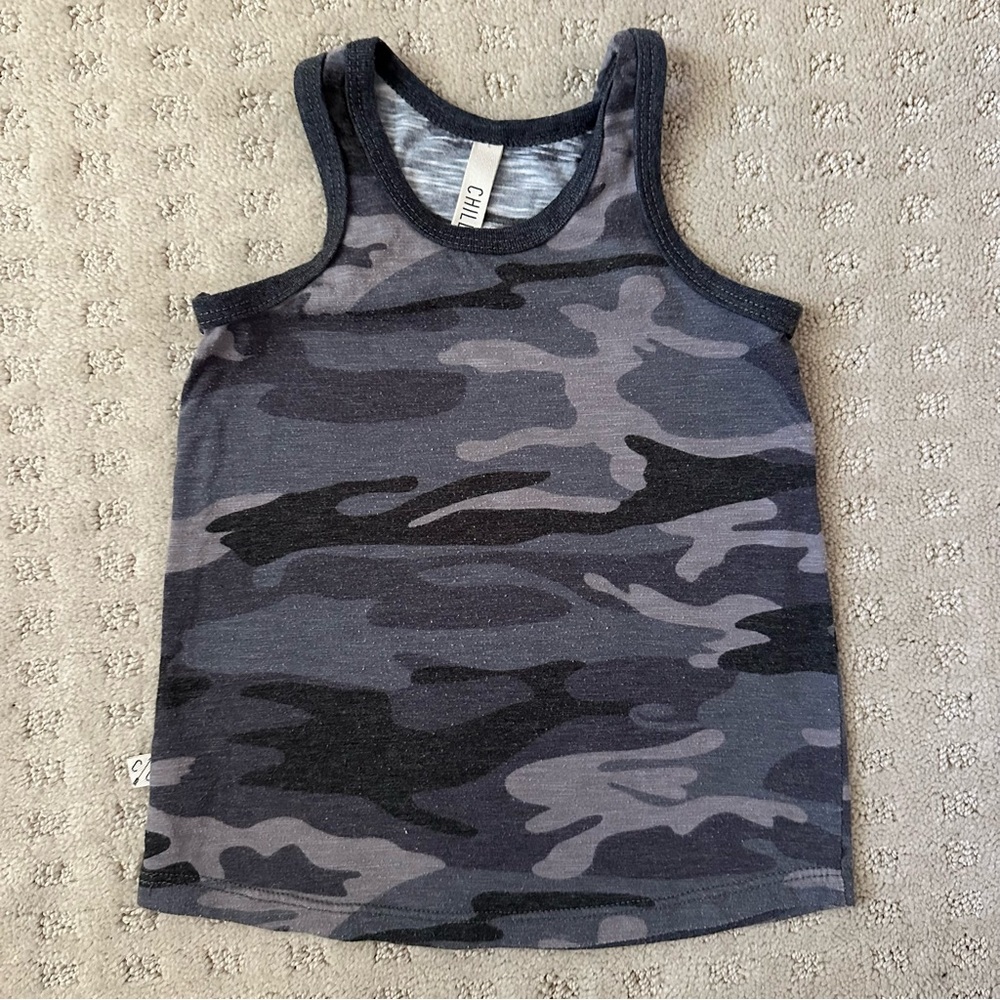 Childhoods Clothing Camo Tank Top